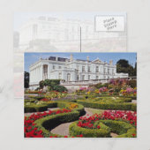 Carte Postale Manoir Red Oldway, Paignton, Devon, Angleterre flo (Devant / Derrière)