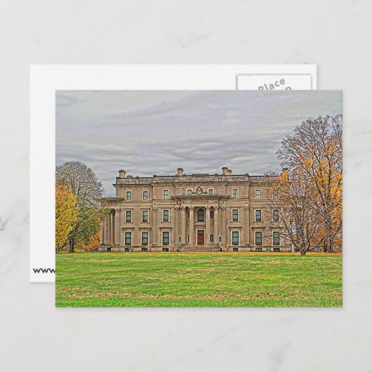 Carte Postale Manoir Vanderbuilding (Devant / Derrière)