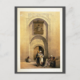 Carte Postale Mansion du Caire moderne, Art Arabesque, Roberts/H