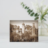 Carte Postale Mansion hantée (Debout devant)