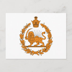 Carte postale Manteau d'armoiries