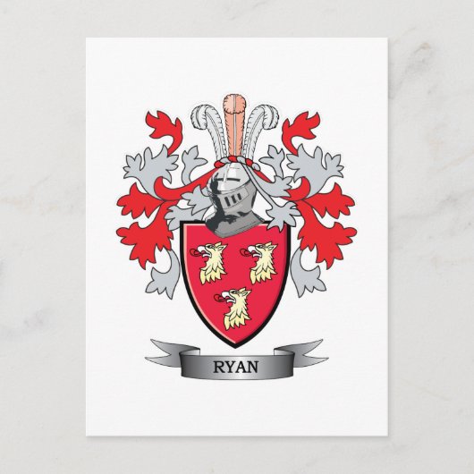 Carte Postale Manteau de Ryan des bras (Devant)