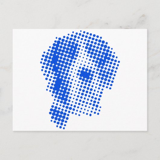 Carte Postale Manteldogge abstrait (Devant)