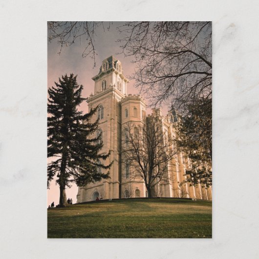 Carte Postale Manti Utah LDS Temple (Devant)