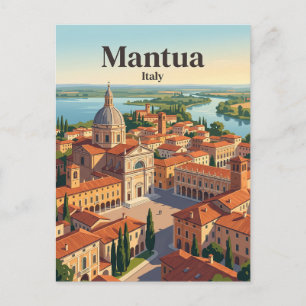 Carte Postale Mantoue, Italie