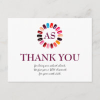 Manucure Clou Salon Simple Merci blanc Coupon