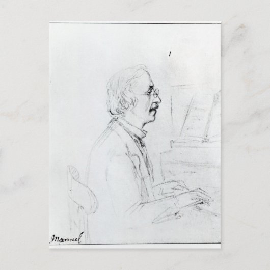 Carte Postale Manuel Garcia (Devant)
