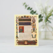 Carte Postale Manuscrit de Pausanias' Description de la Grèce (Debout devant)