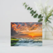 Carte Postale Manyar Beach À Sunrise (Debout devant)