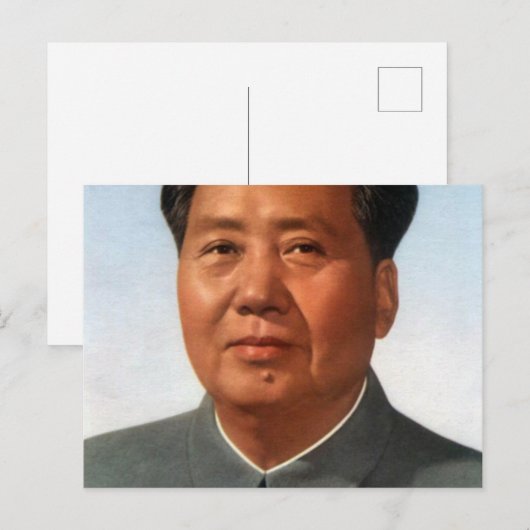 Carte Postale Mao (Devant / Derrière)