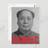 Carte Postale mao (Devant / Derrière)