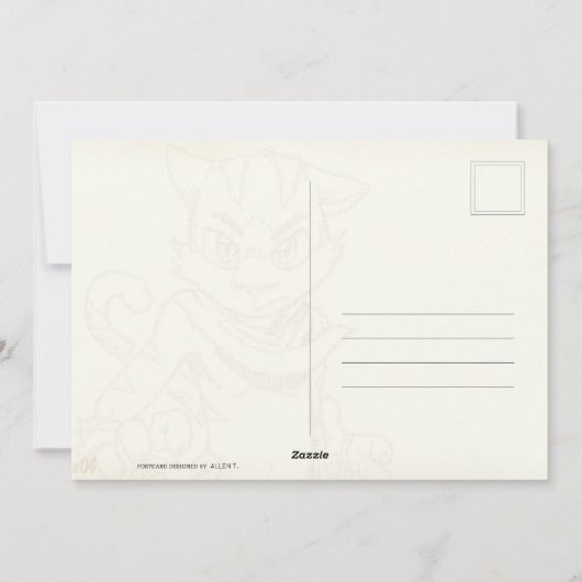 Carte postale MAOR #04 (Dos)