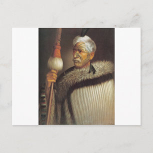 Carte Postale Maori Gentleman