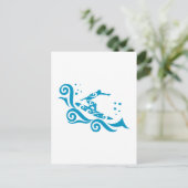 Carte Postale Maori Surfer (Debout devant)