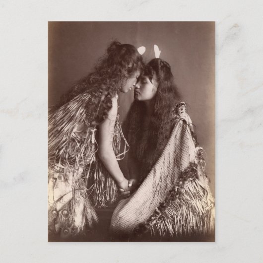 Carte Postale Maori Women, Nouvelle-Zélande (Devant)