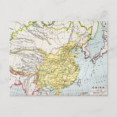 CARTE POSTALE MAP : CHINE, 1910 (Devant)