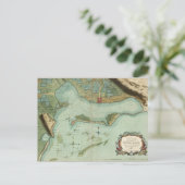 CARTE POSTALE MAP : JAMAICA, 1756 (Debout devant)