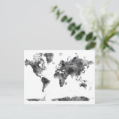 CARTE POSTALE MAP MONDIALE BG3 - (Debout devant)