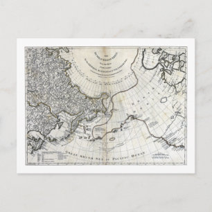 CARTE POSTALE MAP: NORTH PACIFIC