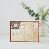 Carte Postale Map of Concarneau (Debout devant)