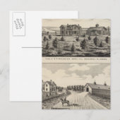 Carte Postale Maple Hilland Silver Spring Ranch, Kansas (Devant / Derrière)