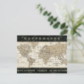 Carte Postale Mappemonde (Debout devant)