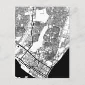 Carte Postale Maputo Mozambique City Map (Devant)