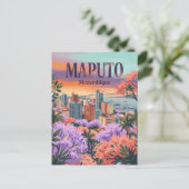Carte Postale Maputo Skyline Mozambique (Debout devant)