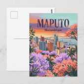 Carte Postale Maputo Skyline Mozambique (Devant / Derrière)