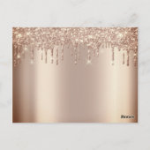 Carte Postale Maquillage d'extension de licence cadeau Skinny (Dos)