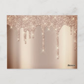 Carte Postale Maquillage d'extension de licence cadeau Skinny (Dos)