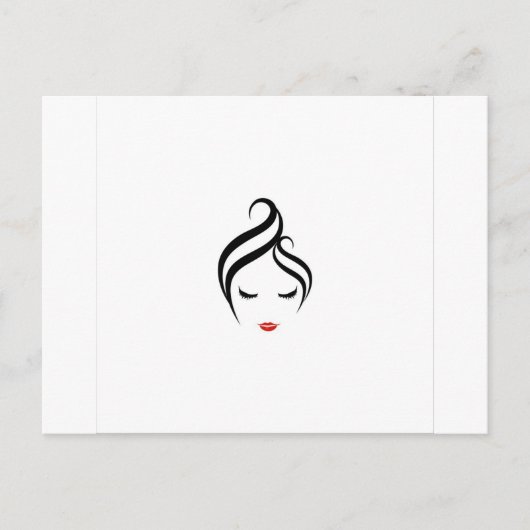Carte Postale Maquillage et coiffure (Devant)