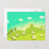 Carte Postale maquis (Devant / Derrière)