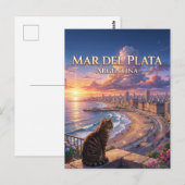 Carte Postale Mar del Plata Argentine (Devant / Derrière)