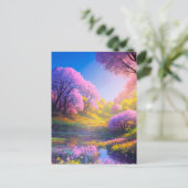 Carte Postale Marais de charme (Debout devant)