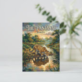 Carte Postale Marais du Pantanal Brésil (Debout devant)
