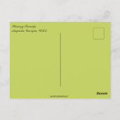 Carte Postale Marais Phinizy Augusta Géorgie États-Unis (Dos)