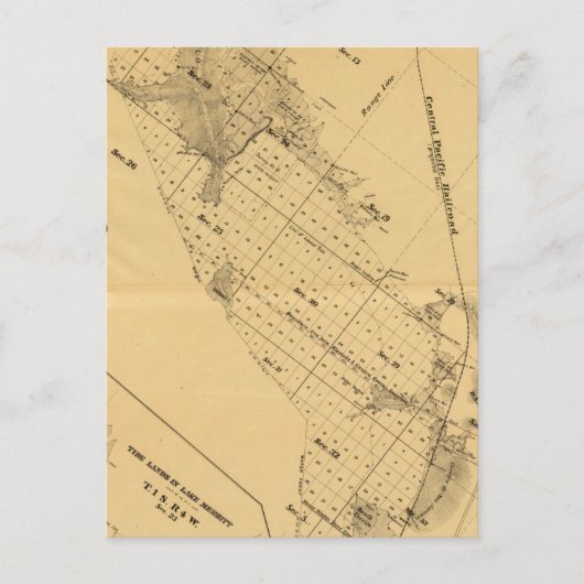 Carte Postale Marais salé de la baie de San Francisco (Devant)