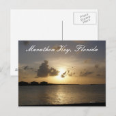Carte Postale Marathon Key, Floride (Devant / Derrière)