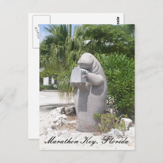 Carte Postale Marathon Key, Floride (Devant / Derrière)