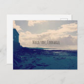 Carte Postale Marazion, Plage de Cornwall Paysage balnéaire (Devant / Derrière)