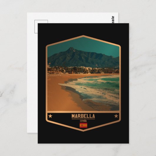 Carte Postale Marbella (Devant / Derrière)