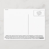 Carte Postale Marble Creek (Dos)