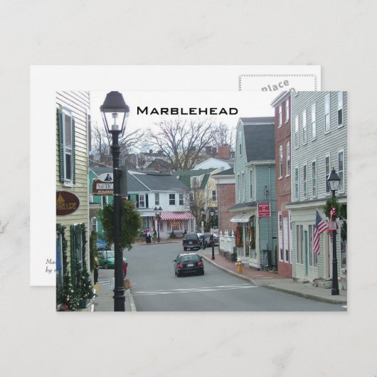 Carte Postale Marblehead (Devant / Derrière)
