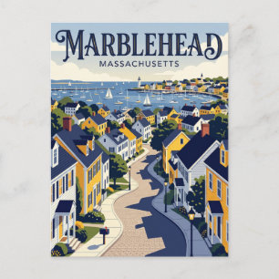 Carte Postale Marblehead États-Unis
