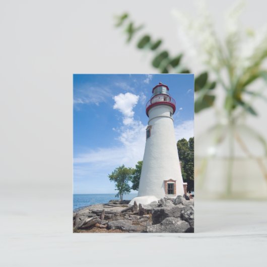 Carte Postale Marblehead Lighthouse (Debout devant)