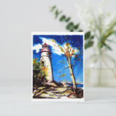 Carte Postale Marblehead Lighthouse (Debout devant)
