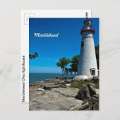 Carte Postale Marblehead Lighthouse (Devant / Derrière)