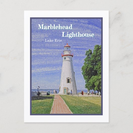 Carte Postale Marblehead Lighthouse/Lake Erie (Devant)