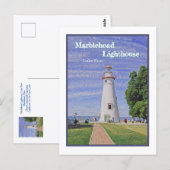 Carte Postale Marblehead Lighthouse/Lake Erie (Devant / Derrière)